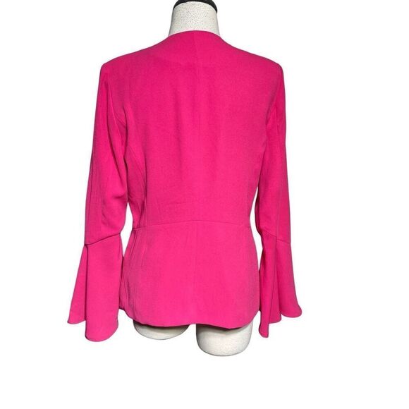 Just Fabulous Oversize Barbie Pink Blazer, Jacket with Bell Sleeves Small - Picture 4 of 5